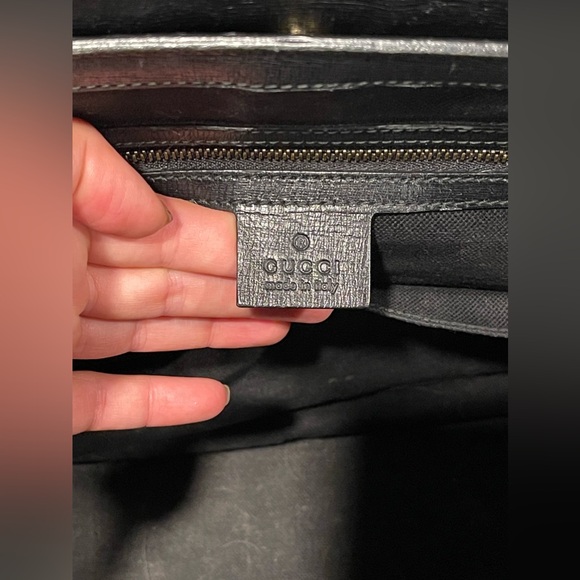 Gucci Horsebit Convertible Leather Tote - Picture 13 of 15